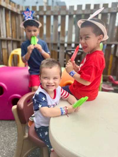 Child at Little Heaven Daycare